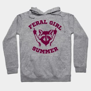 feral-girl-summer Hoodie